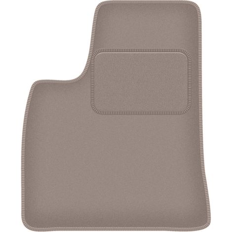 Alfombrilla beige para conductor: Tesla Model S II sedán (2016-)