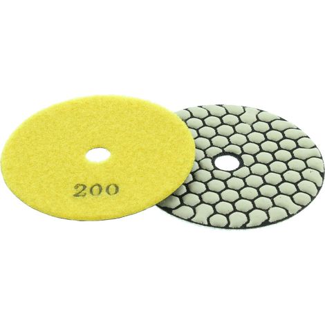 Trocken-Schleifpad mit Klettverschluss K 200