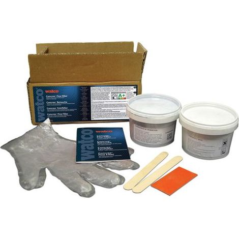 Watco Concrex Feinfueller, zweikomponentige Betonreparatur, 1,5kg