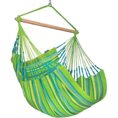 Silla exterior colgante Domingo (Lime) (1/3)