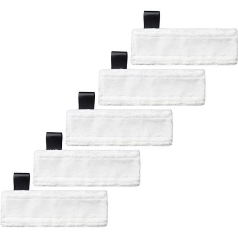 longziming - Lot de 5 chiffons en microfibre pour Karcher SC2, SC3, SC4, SC5 EasyFix - Chiffons de rechange pour nettoyeurs vapeur (1/5)