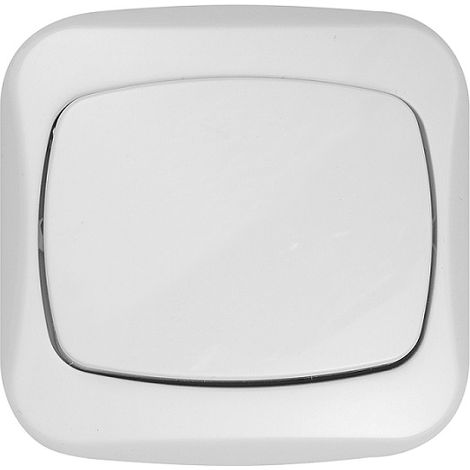 Interruptor monopolar Atut P/T blanco - E+9001171