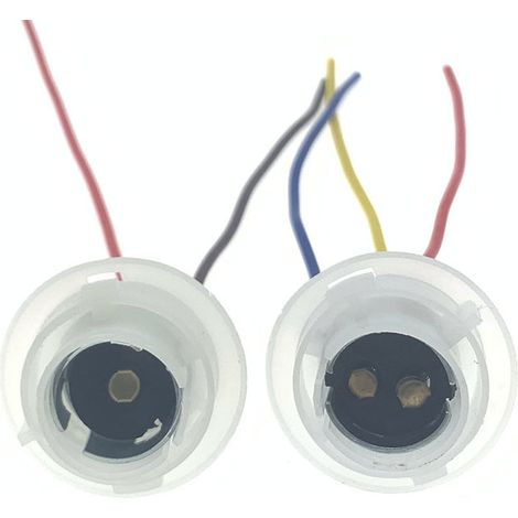 1156 1157 Car brake light base, single contact lamp holder, car light socket (1/5)