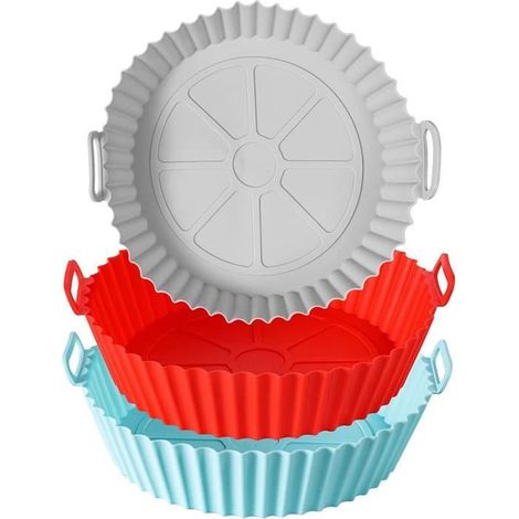 Pot en Silicone - Non spécifié - 17,5 cm - 3 pièces - Résistant à la chaleur - Antiadhésif (1/4)