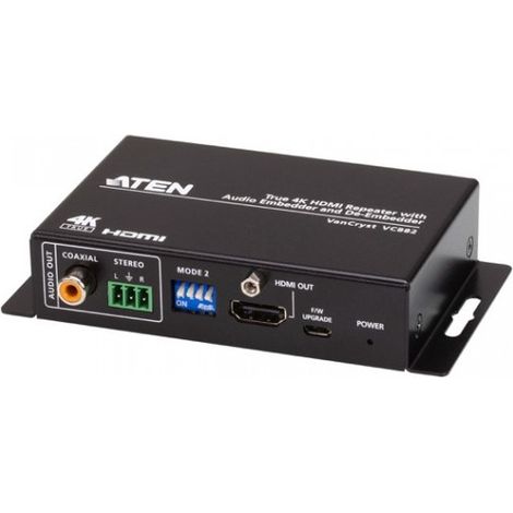 Aten VC882 AV-Verstärker 4K HDMI Micro-USB Kabelgebunden