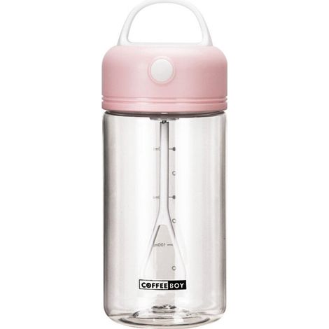 Shake Bottle - 380 ml - IPX5 Étanche - Commande par Bouton Automatique - Rotations jusqu'à 12000 tr/min - Pour Poudres Protéinées et Boissons - 1 Pièce (1/5)