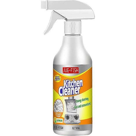 Nettoyant cuisine en mousse pulvérisatrice dégraissante, élimine l'huile et la saleté, nettoyage de la maison (1/5)