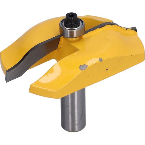 Holzprofilfräser, Paneelfräser mit gebogener Form, Hartmetall, 12,7 mm Schaft, 76 mm Durchmesser, Fräswerkzeug für Türen und Tischlerarbeiten. (1/5)