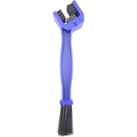 Cepillo para limpiar la cadena de la motocicleta – Material de nailon duradero – Limpia eficazmente los eslabones de la cadena – Compatible con todas las motocicletas (1/5)