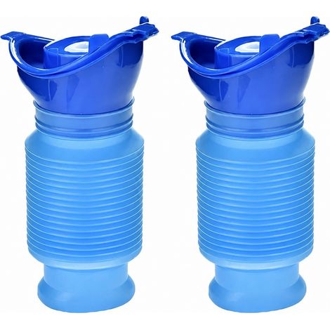 Sac à urine réutilisable, kit de toilette d'urgence unisexe, urinoir pour femmes et hommes, bec portable (1/5)