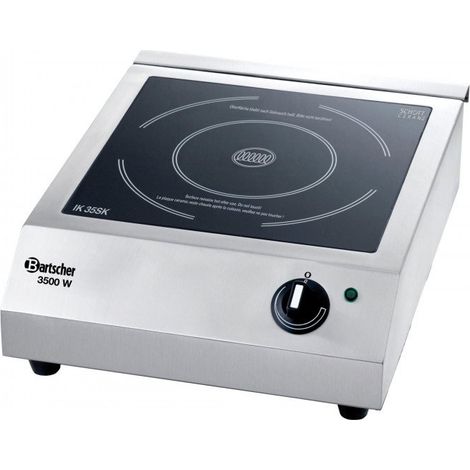 Réchaud induction inox électrique (Ø)228 mm, à poser, 3500 W, 220 V - MONO