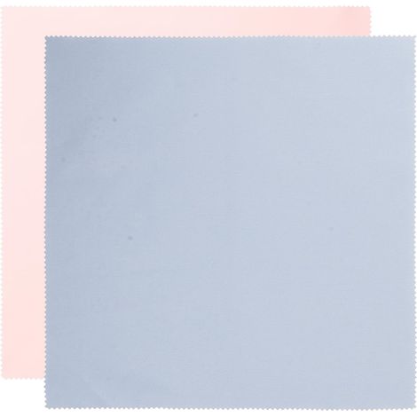 2 panni in pelle scamosciata per la pulizia di gioielli, 30x30 cm (1/5)