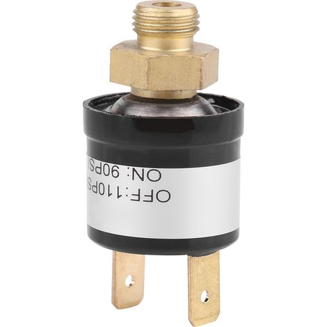 Interrupteur universel de compresseur d'air pour voiture 12-36V 3A, contrôle de pression d'air 90-110PSI (1/5)