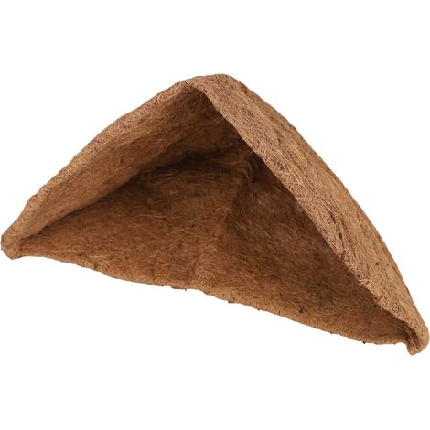 Panier suspendu en fibre de coco naturelle, insert rond, respirant, remplacement pour la maison (1/5)