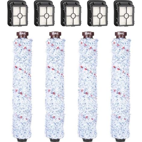 Accessoires pour Bissell Crosswave 3-en-1 Brosse Rouleau et Filtre de Remplacement pour aspirateur de Rechange pour aspirateur sec et humide BISSELL Crosswave 1785, 2306, 2305, 17132