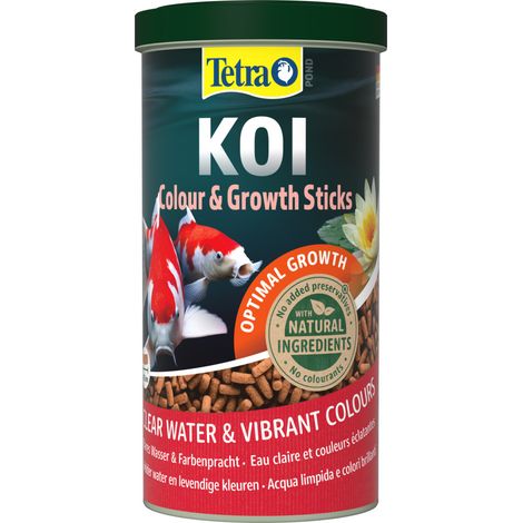 Tetra Pond Koi Sticks Colour & Growth 1 L Fischfutter