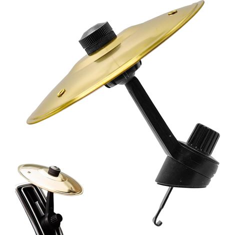 Platillos de choque para ventilación de coche, platillos para coche, rejilla de ventilación de coche, tambores metálicos para coche, adornos para instrumentos musicales. (1/5)