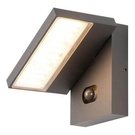Applique murale ABRIDOR HYBRID solaire 2200/2700K gris bord de mer - SLV - 1008542 (1/3)