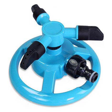 Arroseur Sprinkleurs de jardin Automatiques à 360 degrés arrosoirs à gazon rotatif Buse rotative eau Système de gicndler système de jardin Facile à installer et durable ( Color :(blau) ) (1/4)