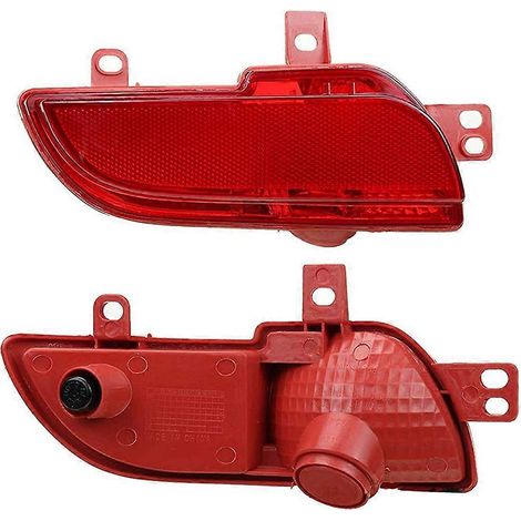 Feu de recul/antibrouillard arrière avec réflecteur pour pare-chocs arrière de voiture Peugeot 206 207 6351HA 6350HA (1/5)