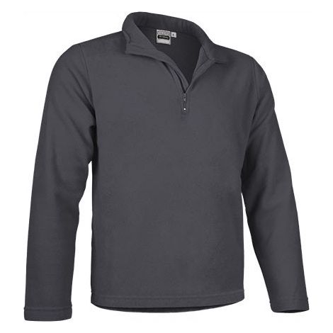 Jersey ligero en tejido polar antipeeling segunda capa VALENTO TREKKING L Gris carbón
