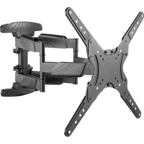 Support mural TV articulé écran 23''-75" -bras 4,9-48,2 cm (1/3)