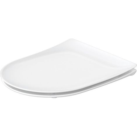 Siège de WC Duravit Soleil by Starck, 383x463x47mm, abaissement (1/5)