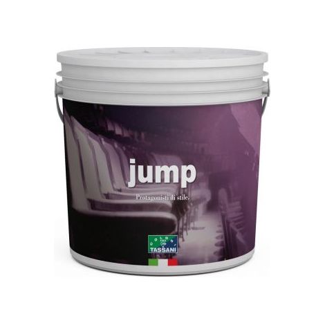JUMP TASSANI PITTURA DECORATIVA EFFETTO SABBIATO FINITURA METALLICA Argento,2.5 lt