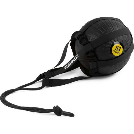 Sac de médecine ball, corde de médecine ball, rotation, balancement et bûcheron, kettlebell noir, rotation russe, contre-rotation et balancement de marteau (1/5)