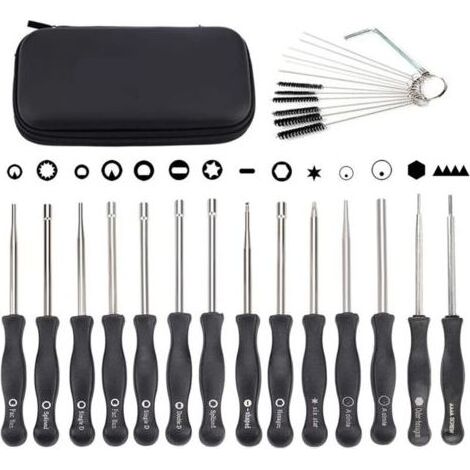 Lot de 14 outils de réglage de carburateur avec vis Vis à tête hexagonale pour petit moteur à 2 temps pour Poulan Remplacement pour Husqvarna pour STIHL pour Echo tronçonneuse Trimmer (1/5)