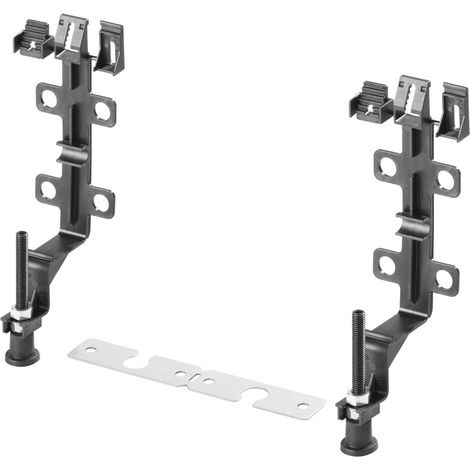 Verstellfußset Advantix Vario 4967.83 in Kunststoff schwarz (1/2)
