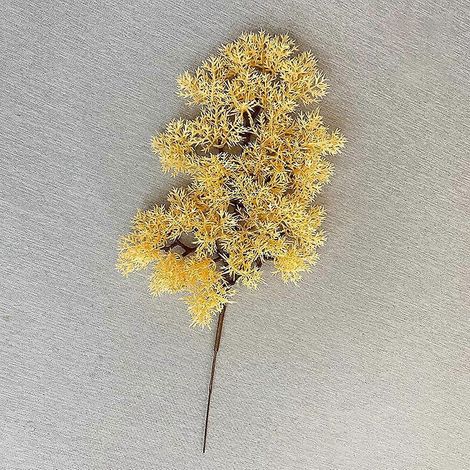 Falaises artificielles et branches de pin, fausses branches pour la décoration de paysagejaune (1/5)