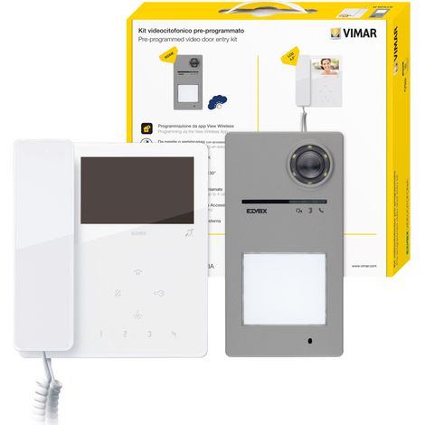 VIMAR - K7549.R Kit videocit. 2F+ espand.Tab 4,3in+40170