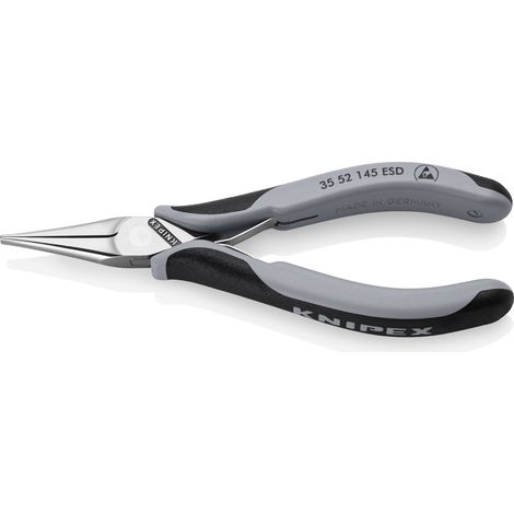 KNIPEX 35 52 145 Pinza speciale per elettronica con cerniera passante con manici multicomponente 145 mm (1/7)