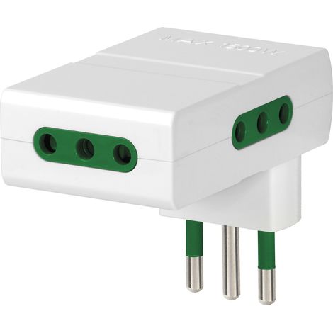 VIMAR - RI.00310.B Adattatore mult. S11 + 3P11 bianco