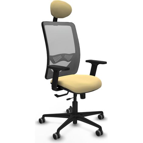Sedia da ufficio piqueras y crespo modello elegante grigio rete (1/2)