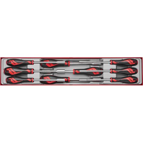 Tournevis TTX avec embouts à douille 6 pans 5-13 mm - 9 pièces Teng Tools TTXND (1/3)