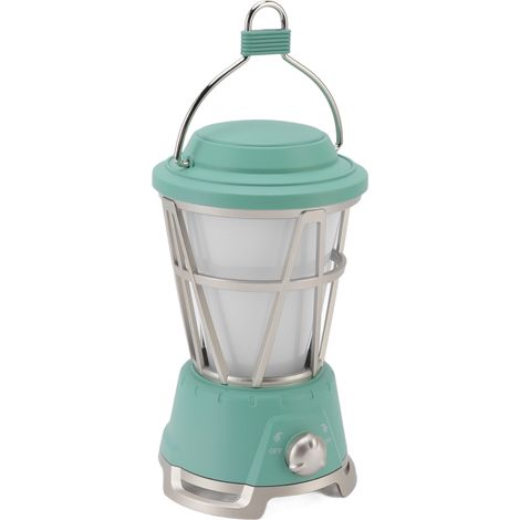 Lot rétro camping vert, lumière rouge et blanche flamme, guirlande extérieure pour tente, piles incluses (1/5)