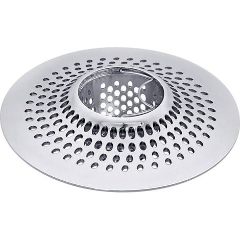 Filtre à cheveux - ZHANDD - Acier inoxydable - Argent - 1pc - Douche et baignoire (1/4)