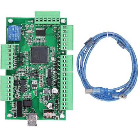 Contrôleur CNC USB 3 Axes Carte Breakout pour Gravure Mach3, Compatible Universel 4 Axes Motion Controller (1/4)