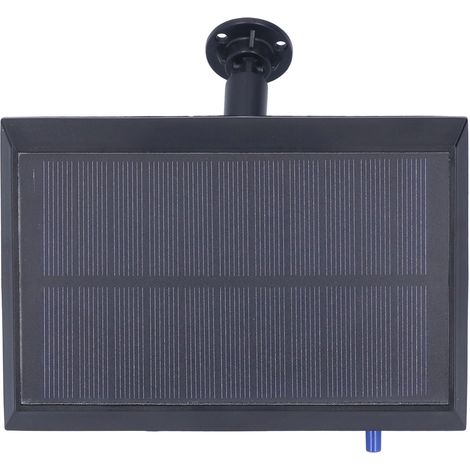 Kit de pompe à oxygène solaire IP65 5,5 V 1,5 W pour aquarium, bassin et piscine (1/5)
