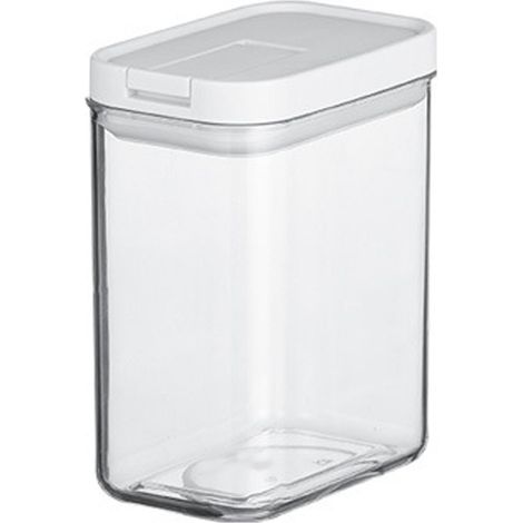 Pot alimentaire Transparent, récipient de stockage épais, empilable et hermétique, pour noix, épices, haricots (1/5)