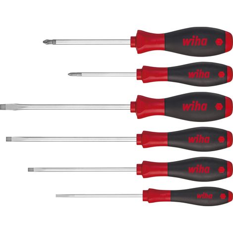 Wiha Set di giravite SoftFinish® A taglio, Phillips, 6 pz. (07152)