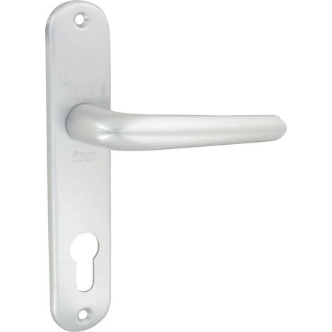 Conjunto de aluminio anodizado plateado Mundial Clé I - Cilindro