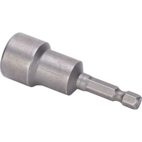 Lot de 5 douilles magnétiques en acier chrome vanadium, embouts de tournevis magnétiques puissants de 65 mm x 1/4 x 15 mm.