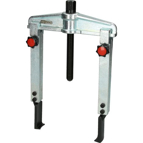 KS Tools Schnellspann-Universal-Abzieher 2-armig mit extrem schlanken, verlängerten Haken, 25-130 mm, 200 mm (1/2)