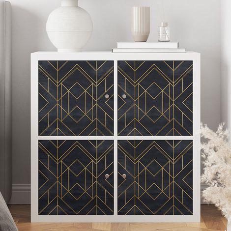 Stickers meuble - Motif Oriental - 1 Sticker - 90x90 cm - Adhésif BRILLANT (1/5)