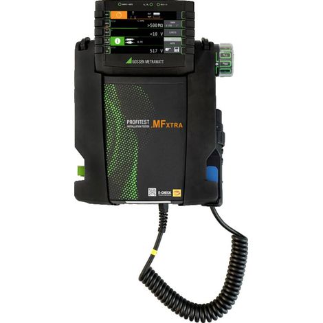 Gossen Metrawatt PROFiTEST MF XTRA Testeur VDE, Testeur d'installation étalonné (DAkkS) Norme VDE 0100, 0100-600, 0105, (1/3)