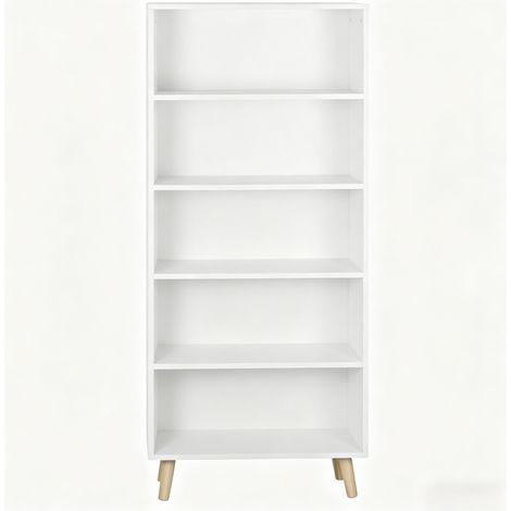 Bibliothèque, étagère de rangement autoportante, étagère debout, étagère de cuisine, étagère d'appoint (étagère seule) (1/5)