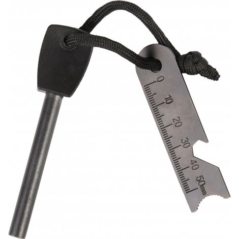 Allume-feu - Magnésium - L 1,6 cm x l 2,4 cm x H 9,4 cm - Livraison gratuite (1/2)